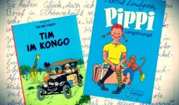 Ishema Kane's letter and German versions of controversial "Tintin in the Congo" and "Pippi Longstocking" - (Facebook / Casterman / Oetinger)